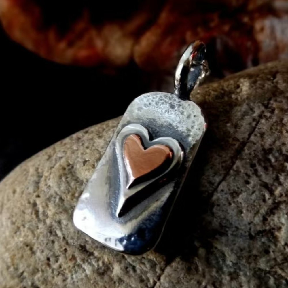 Pendant Necklace with Heart #836 - Picture 7 of 9